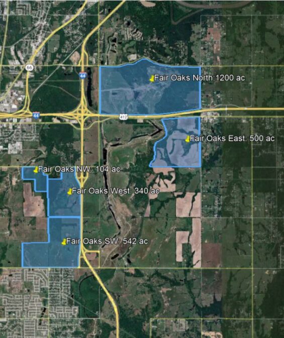 Fair Oaks Megasite Industrial Park Partner Tulsa